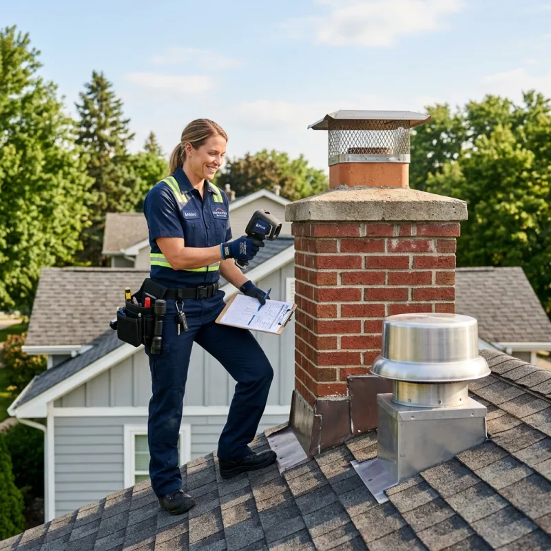 Technician removing a deceased bird from an indoor space in Ross Creek